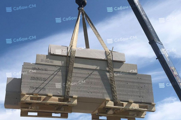 Блок газобетонный Bonolit Малоярославец D-600 625х250х125 перегородочные