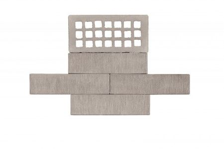 Облицовочный кирпич Железногорский одинарный 1 НФ Серый бархат