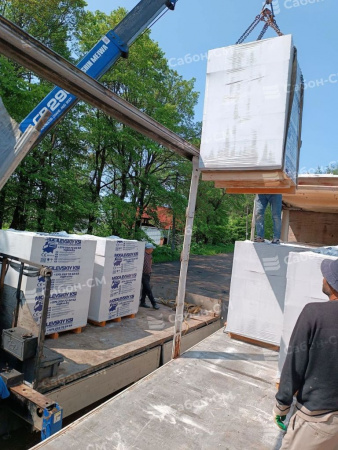 Газосиликатные блоки Могилевский КСИ D500 625х100х200 перегородочные
